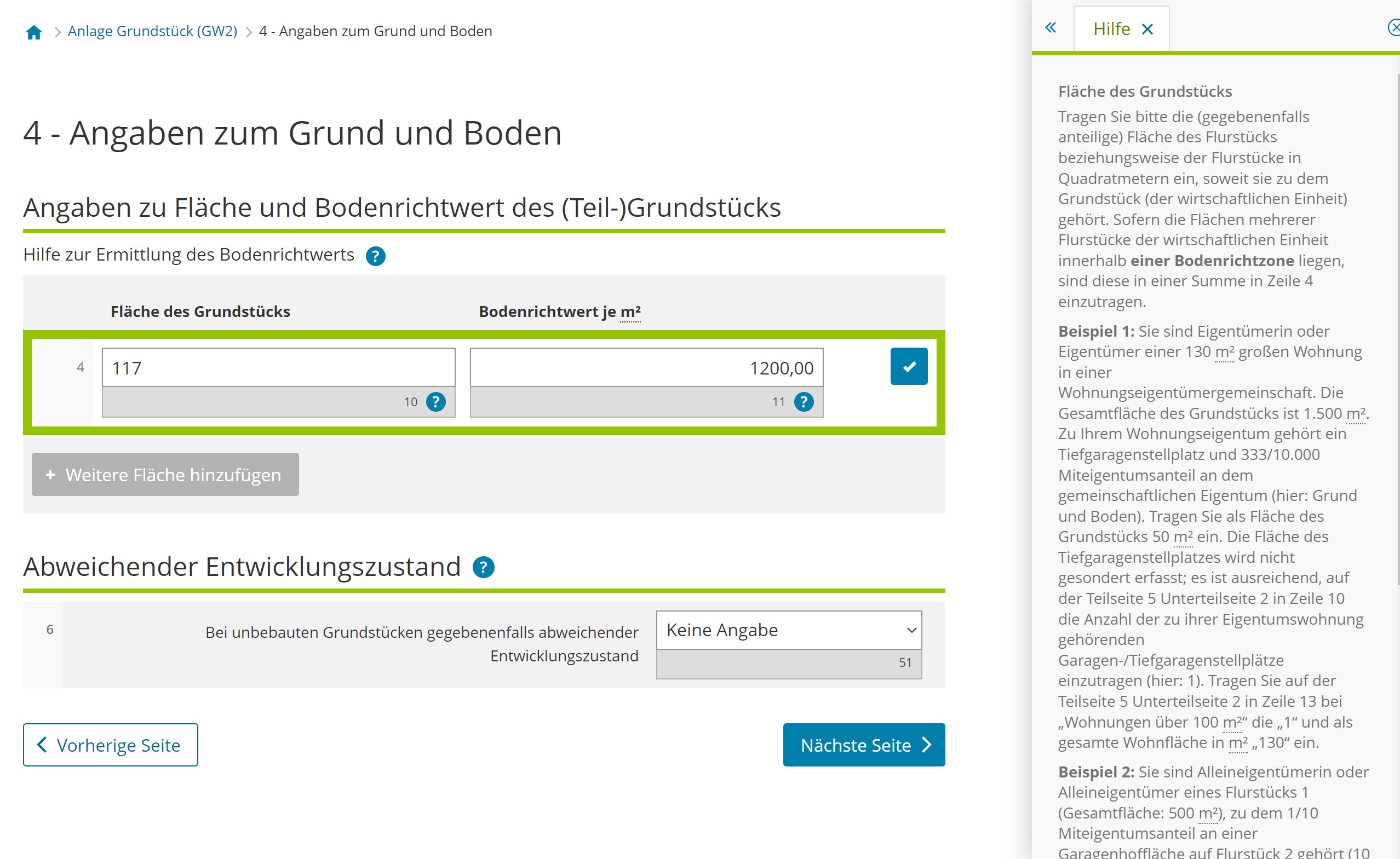 Schone Grundsteuererklarung Bw Anleitung Bild